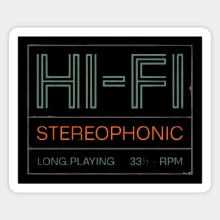 Stereophonic hi-fi Magnet